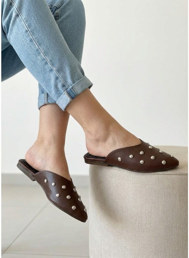 لايف ستيلاش  سابوه  جلد أنيق SB-700 - بني - Image 1